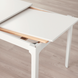 Столовий комплект EKEDALEN / BERNHARD IKEA Білий / Золотисто-коричневий