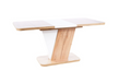 Розкладний стіл CROCUS Signal 120(160)x80 Дуб Вотан / Білий Мат