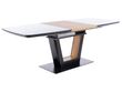 Раскладной стол SYDNEY Signal 160(220)x90 Дуб / Черный