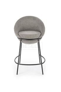 Полубарный стул H-118 Halmar Серый реальная фотография