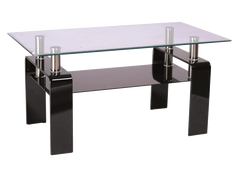Журнальный столик STELLA Signal Черный 60x110