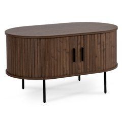 Журнальний столик MEBEL ELITE HEATHER Горіх жива фотографія