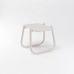 Кофейный столик Basic 60х55 Светло-серый реальная фотография