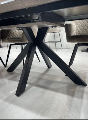 Стол раскладной TML-635 VETRO 140(180)x90 Пепельный Дуб реальная фотография