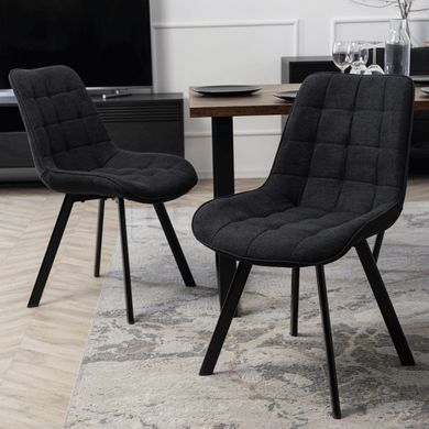 Стул MEBEL ELITE RICK 2 Черный реальная фотография