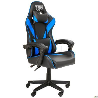 Компьютерное кресло VR Racer Dexter Djaks AMF Черный Синий реальная фотография