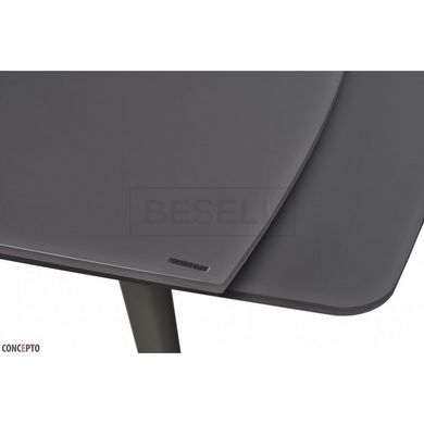 Стол Обеденный LARGO 120-180 см Concepto Серый / MATT GREY реальная фотография