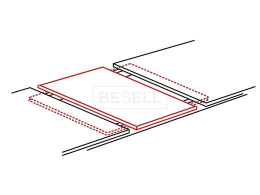 Раскладной стол CROCUS Signal 120(160)x80 Дуб Вотан / Белый Мат реальная фотография