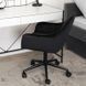 Стілець офісний поворотний оксамитовий MEBEL ELITE LUCY Velvet Чорний