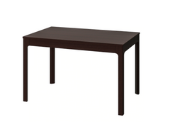 Стол Обеденный Раскладной EKEDALEN IKEA 120/180/80 Темно-коричневый реальная фотография