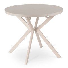 Стіл розкладний LUGO Mebel Elite 90(190)х90 Кашеміровий стіл жива фотографія