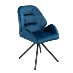Кресло COLIN Bjorn Темно-синий LC реальная фотография