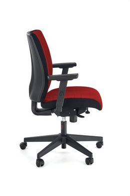 Компьютерное кресло POP Halmar Черный / Красный реальная фотография