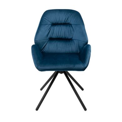 Кресло COLIN Bjorn Темно-синий LC реальная фотография