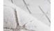 Ворсовой Ковер Vivica Arhome с геометрическим рисунком 160х230 Белый/Коричневый