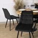 Стілець RIO Velvet Mebel Elite Чорний