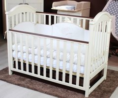 Дитяче ліжко Twins iLove прямокутне  120х60 беж/коричневий