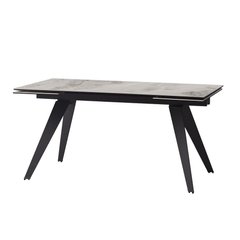 Стол Обеденный KEEN Керамика 160-240 см Concepto DARK ASH / Темно-серый реальная фотография