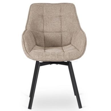 Стілець поворотний MEBEL ELITE LUNA 2 Бежевий / тканина жива фотографія