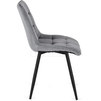 Стілець RIO Velvet  Mebel Elite Сірий жива фотографія