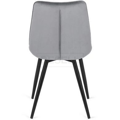 Стілець RIO Velvet  Mebel Elite Сірий жива фотографія