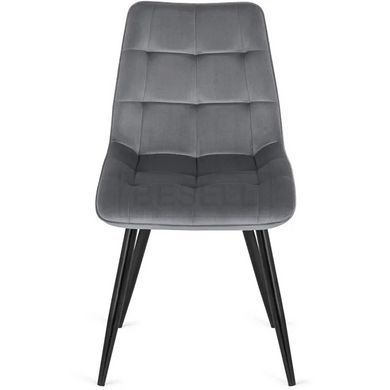 Стілець RIO Velvet  Mebel Elite Сірий жива фотографія