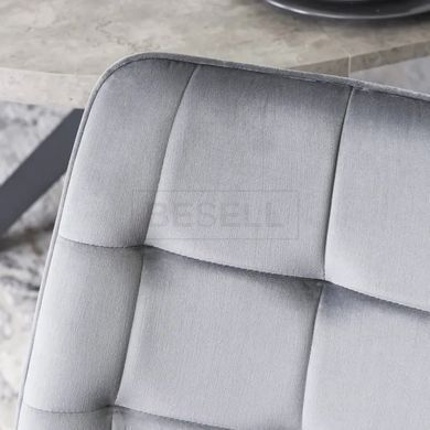 Стілець RIO Velvet  Mebel Elite Сірий жива фотографія