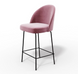 Напівбарний стілець RIO M bar Bonsso Рожевий / Метал