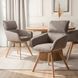 Поворотный стул MEBEL ELITE DIAS коричневый