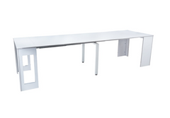 Раскладной стол RENO Signal 60(300)x90 Белый Мат реальная фотография