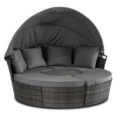 Садовий комплект CALIFORNIA Mebel Elite Сірий/техноротанг