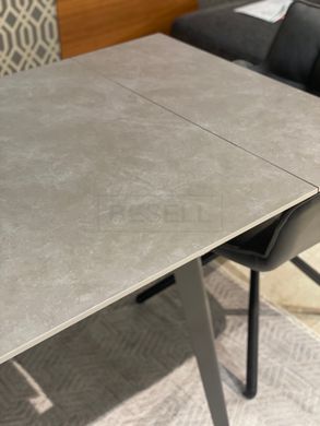 Стол Обеденный HUGO MYSTIC GREY 140-200 см Concepto Серый Керамика реальная фотография