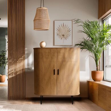 Комод MEBEL ELITE MELEK Дуб реальная фотография