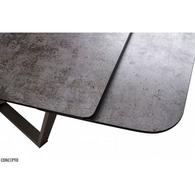 Стол Обеденный HARBOR 160-240 см Concepto Серый / IRON GREY реальная фотография