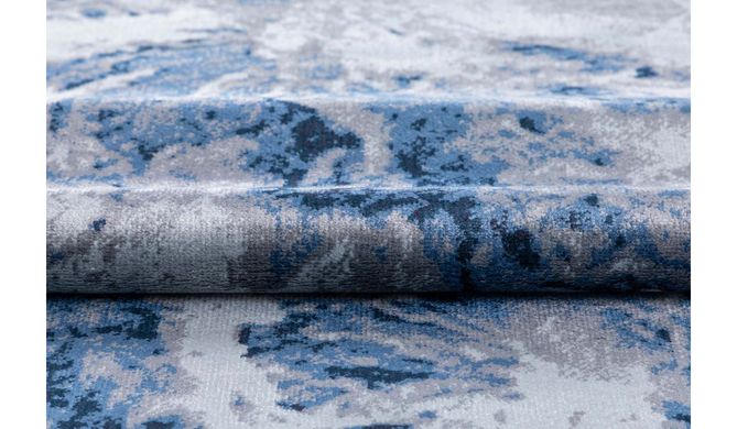Ворсовой Ковер Soho Arhome 200х300 Синий/Белый реальная фотография