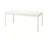 Стіл Обідній розкладний EKEDALEN IKEA 180/240/90 Білий