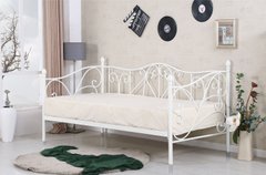 Ліжко SUMATRA Halmar 90x200 Білий жива фотографія