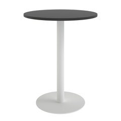 Барний стіл SOUL LIGHT Lovko 60x60 Білий / Чорний жива фотографія