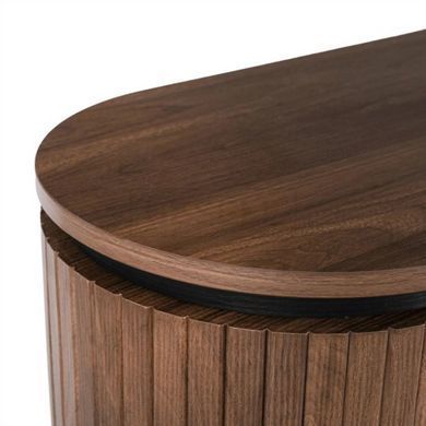 Комод с тремя дверями BECK Mebel Elite  160 Орех реальная фотография