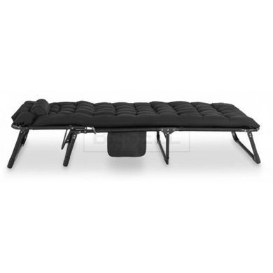 Шезлонг  Garden Lodge  SATURN&nbsp;Mebel Elite Black жива фотографія