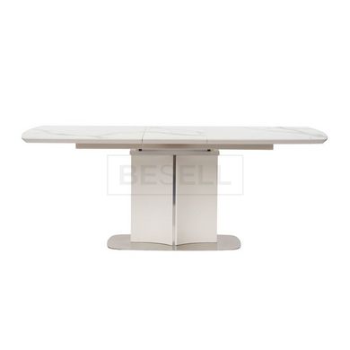 Стол раскладной ALBURY Concepto 160(200)x90 Белый реальная фотография