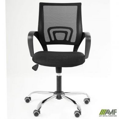 Комп'ютерне крісло Веб AMF Чорний жива фотографія