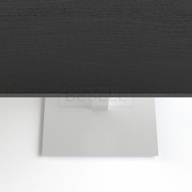 Стол TETRA LIGHT Lovko 60x60 Белый / Черный реальная фотография