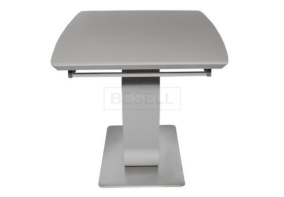 Стол Обеденный DAOSUN DT 8108 140-90 Серо-бежевый сатин реальная фотография