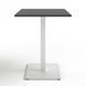 Стіл TETRA LIGHT Lovko 60x60 Білий / Чорний