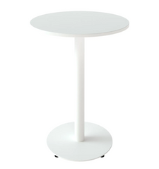 Барный стол SOUL LIGHT Lovko 60x60 Белый / Белый реальная фотография