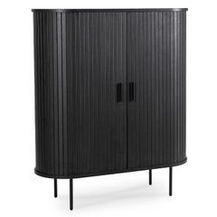 Комод MEBEL ELITE MELEK Черный реальная фотография