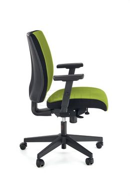 Компьютерное кресло POP Halmar Черный / Зеленый реальная фотография
