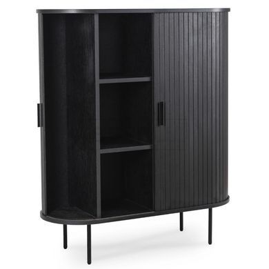 Комод MEBEL ELITE MELEK Чорний жива фотографія