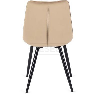 Стілець RIO Velvet Mebel Elite Бежевий жива фотографія